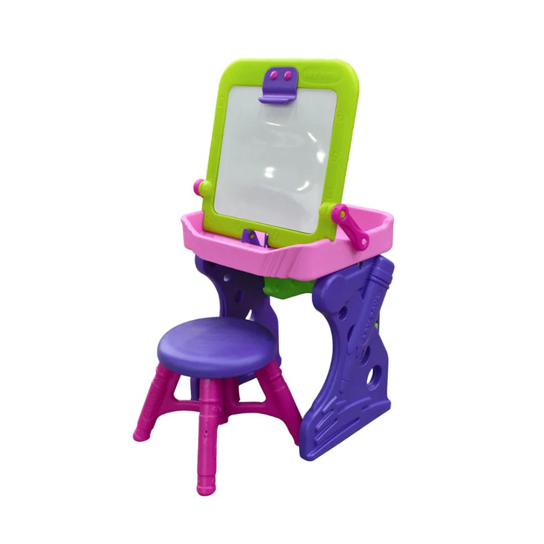 Escritorio Y Tablero 2 en 1 Con Silla