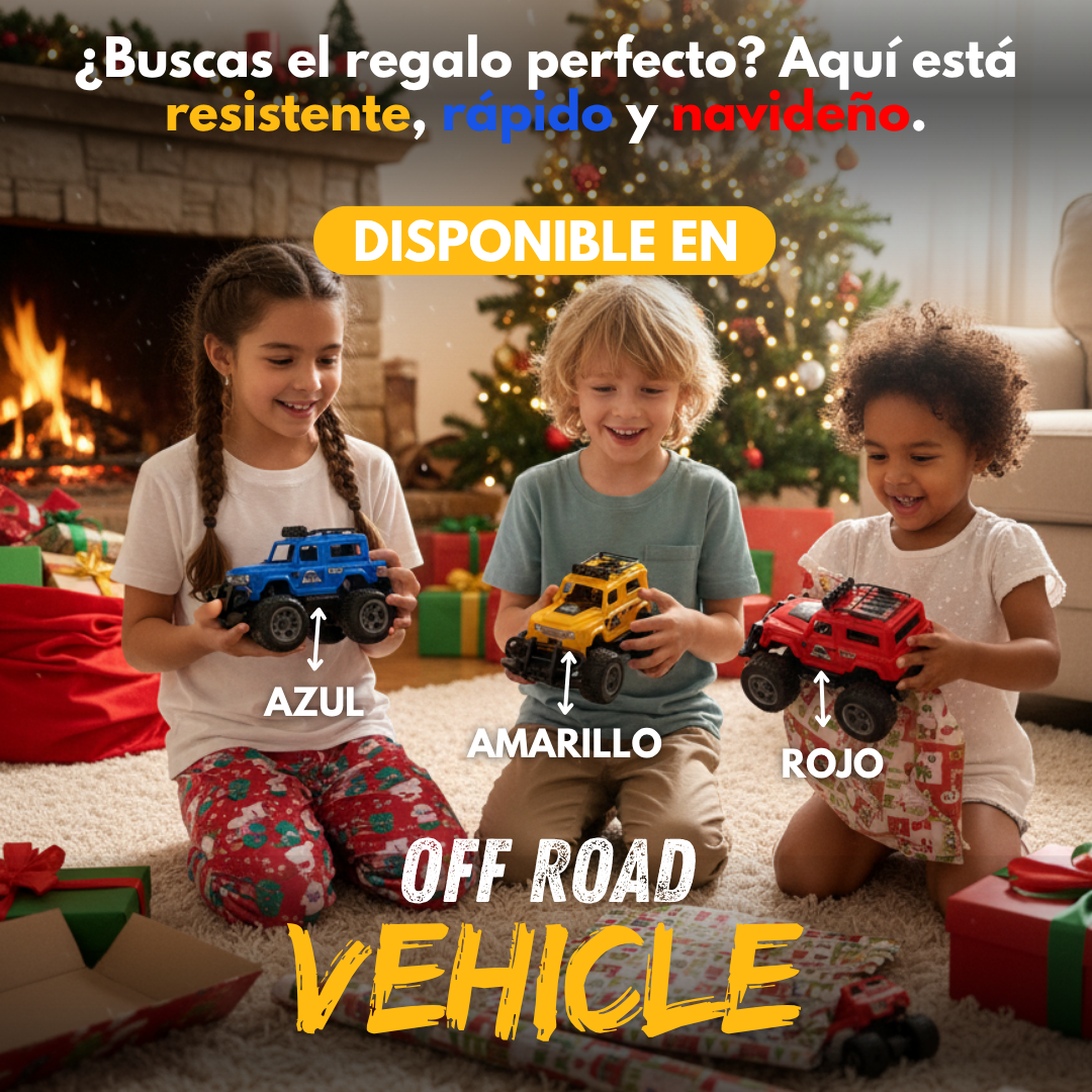 CAMIONETA OFF-ROAD VEHICLE 4X4 CONTROL REMOTO