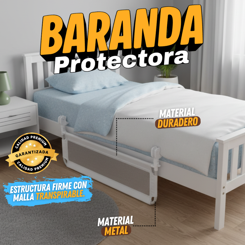 BARANDAL DE PROTECCIÓN PARA BEBÉ