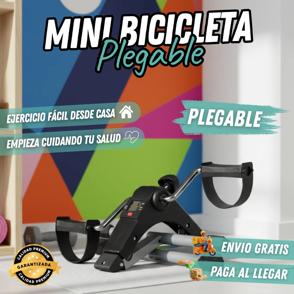 Bicicleta Estática con Pantalla Y Fuerza Ajustable