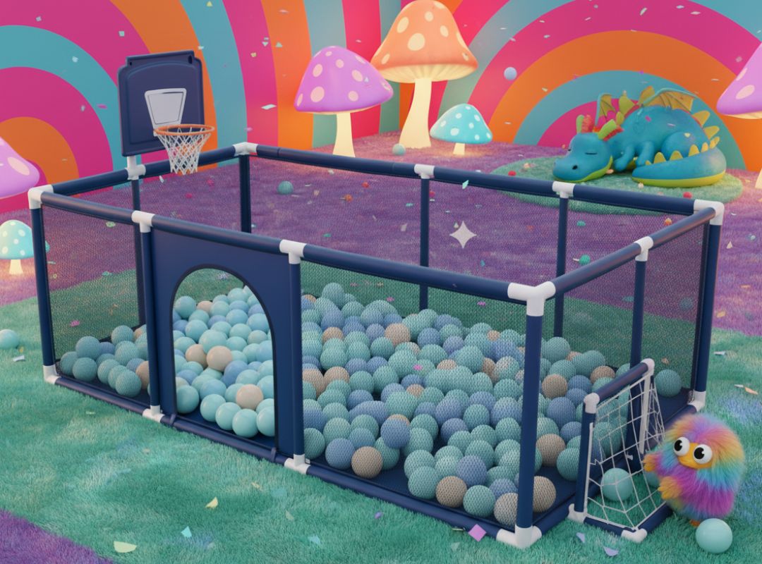 Parque Infantil tipo corral seguro para bebés