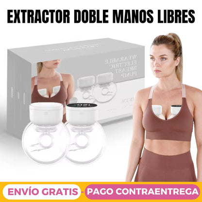 Extractor de Leche Doble Manos Libres