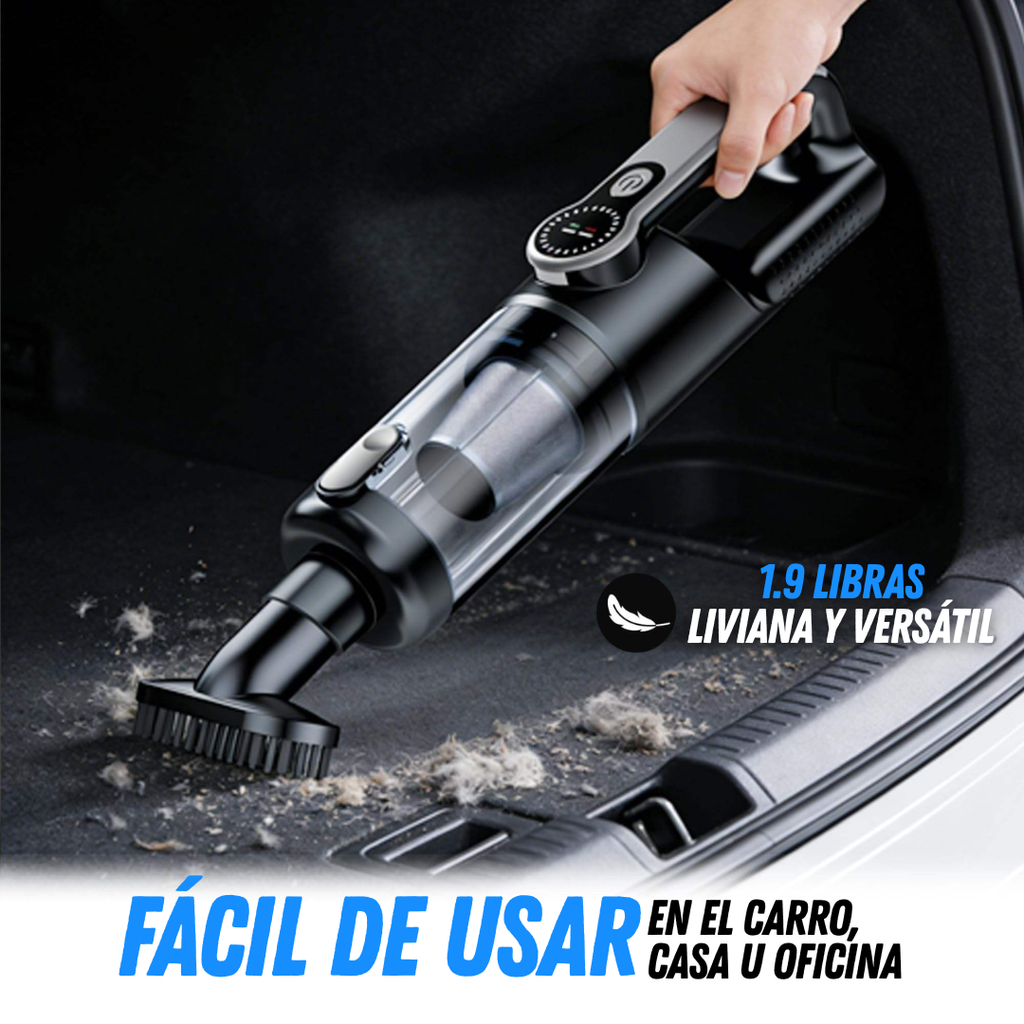 Aspiradora Portátil Recargable 5 en 1 18000PA para Carro y Hogar