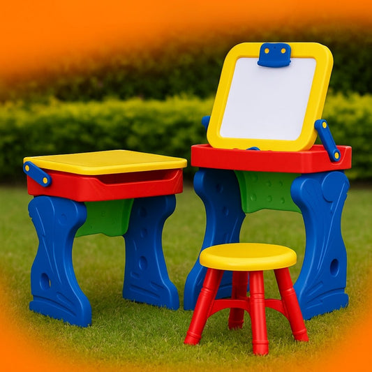 Escritorio Y Tablero 2 en 1 Con Silla