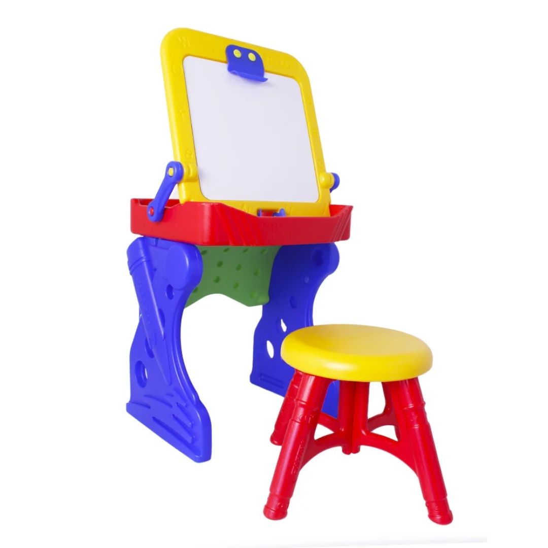 Escritorio Y Tablero 2 en 1 Con Silla