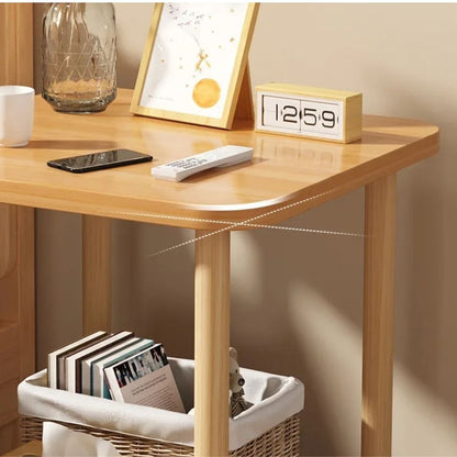 Mesa Auxiliar de Centro de Madera Blanca