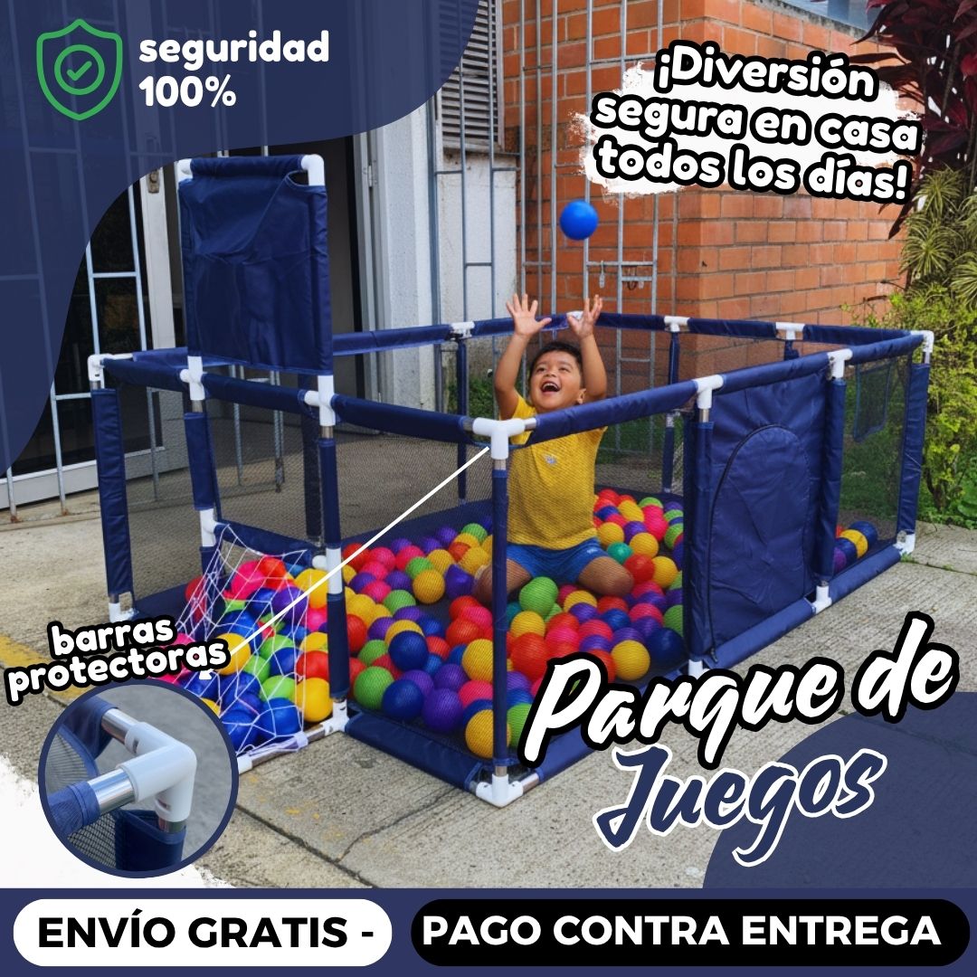 Parque Infantil tipo corral seguro para bebés