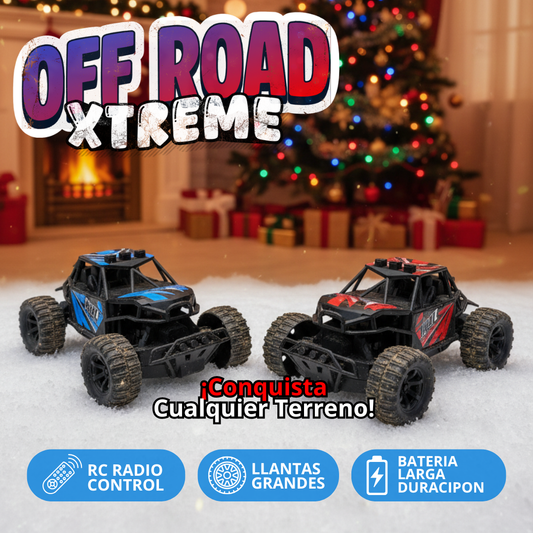 CARRO DEPORTIVO A CONTROL REMOTO XTREME OFF ROAD