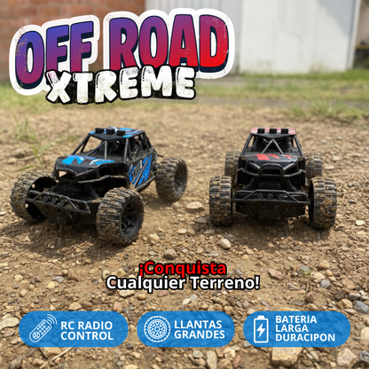 CARRO DEPORTIVO A CONTROL REMOTO XTREME OFF ROAD