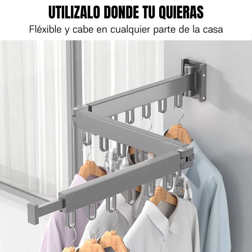 Tendedero De Ropa Plegable Ajustable 24