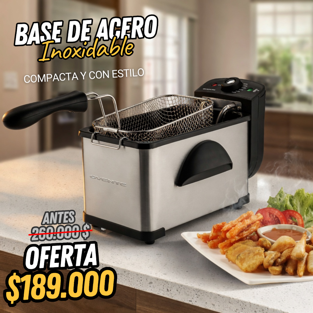 Freidora Eléctrica Profesional 3L –6L