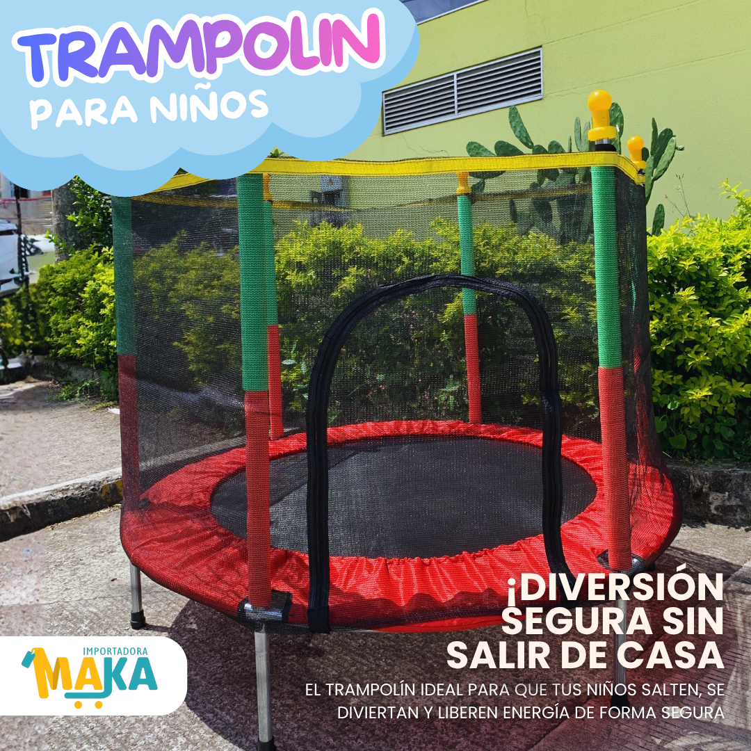 Trampolín Ifantíl Recreativo, Interior o Exterior
