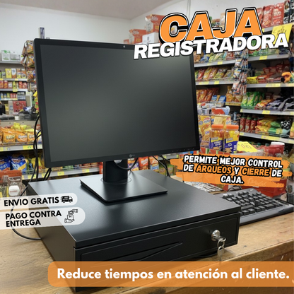 Caja de Seguridad para Negocios y Hogar con Organización de Efectivo