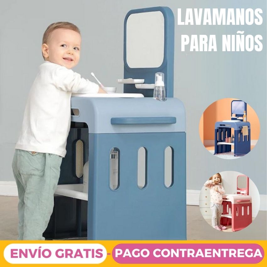 Lavabo entrenador infantil
