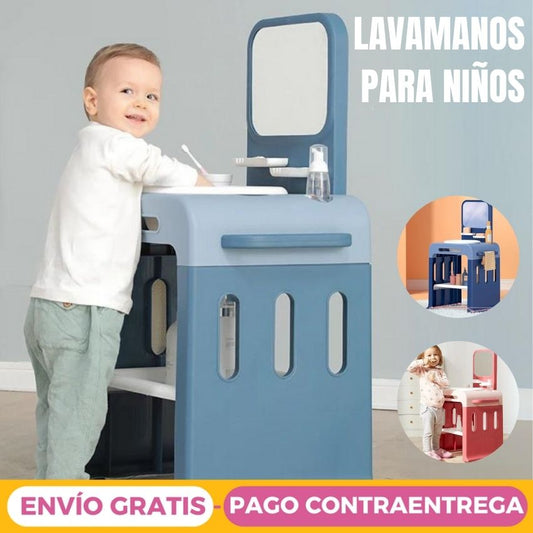 Lavabo entrenador infantil