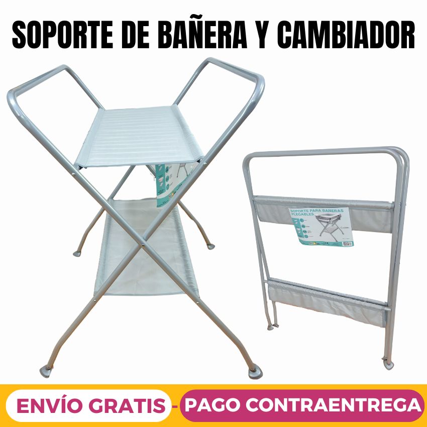 Soporte de Bañera y Cambiador