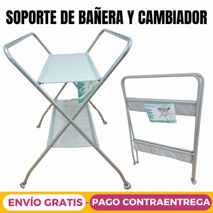 Soporte de Bañera y Cambiador