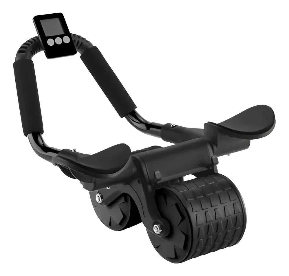 Rueda Abdominal Abs con Rebote Automático Soporte Codos