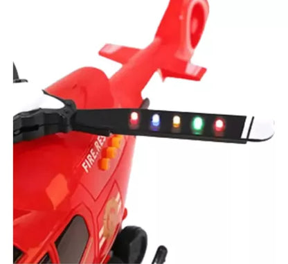 Helicóptero Rescate Electrónico Juguete
