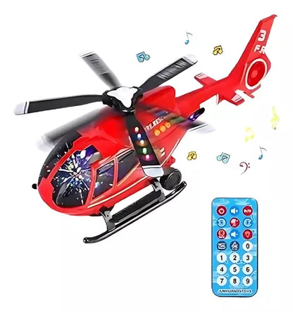 Helicóptero Rescate Electrónico Juguete