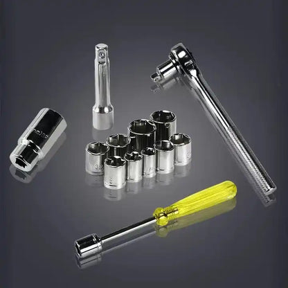 Juego De Herramientas 40 pcs Copas Reparación Carro Moto