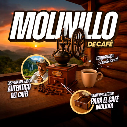 Molinillo de Café con Estilo Clásico