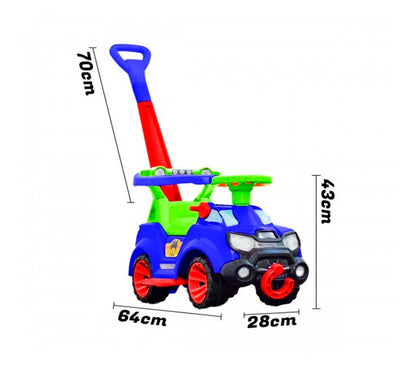 Caminador Paseador y Montable 3 En 1